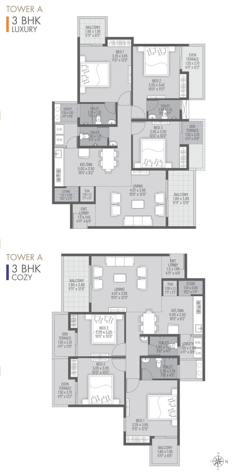 Unit Option1 Floor Plan